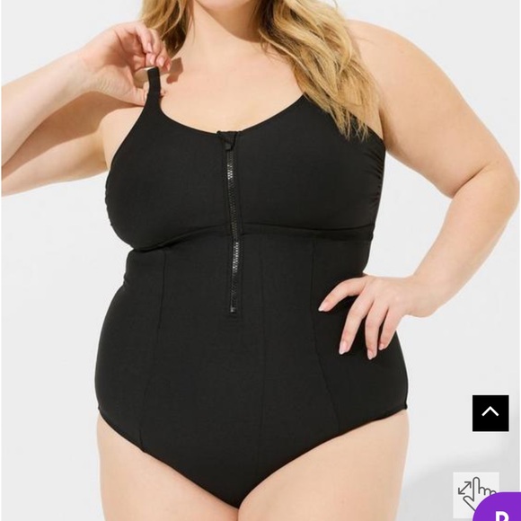Torrid Corset Shape Swim One Piece